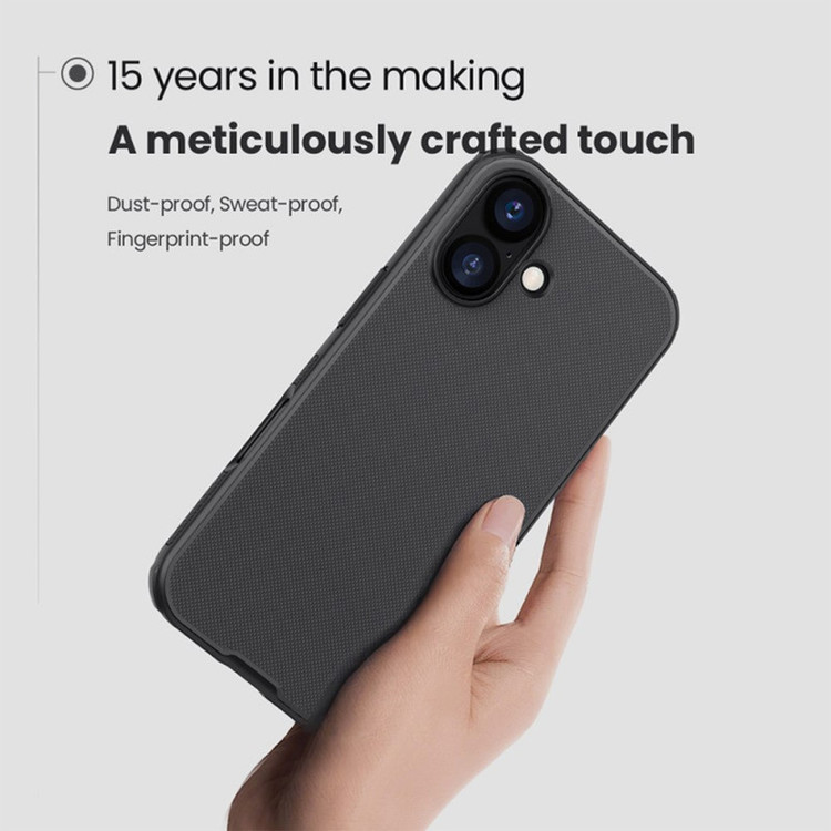 کاور نیلکین مدل Super Frosted Shield Pro مناسب برای گوشی موبایل اپل iPhone 17