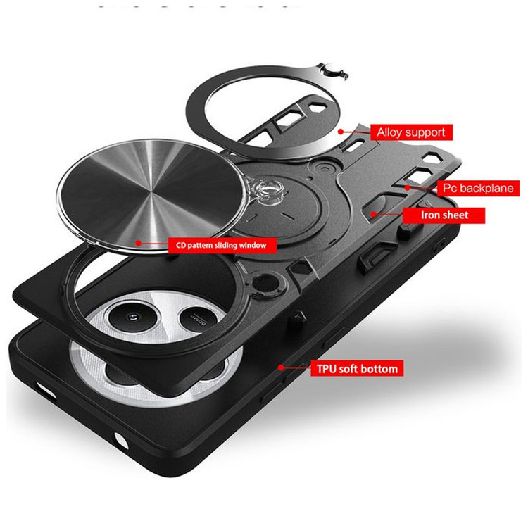 کاور اسپارتان مدل Magnet Ring مناسب برای گوشی موبایل آنر X9C Smart