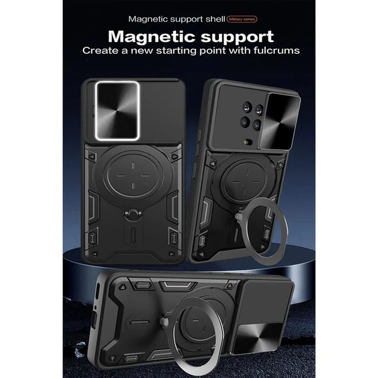 کاور اسپارتان مدل Magnet Ring Strap مناسب برای گوشی موبایل نوکیا G10/ G20 به همراه بند آویز