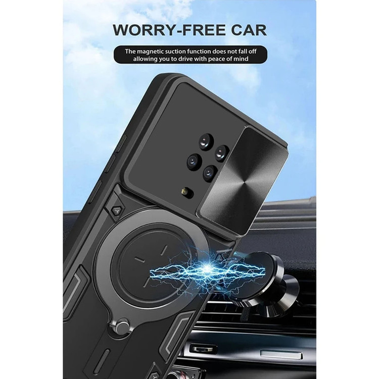 کاور اسپارتان مدل Magnet Ring Strap مناسب برای گوشی موبایل نوکیا G10/ G20 به همراه بند آویز