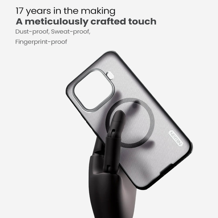 کاور نیلکین مدل Frosted Shield Pro Transparent Magnetic مناسب برای گوشی موبایل شیائومی 15T Pro