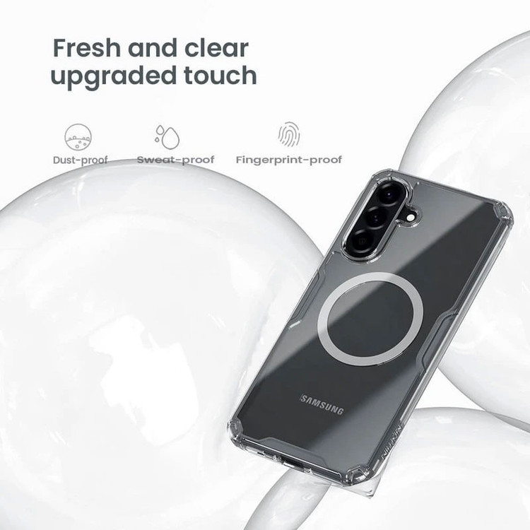 کاور نیلکین مدل Nature TPU Pro Magnetic مناسب برای گوشی موبایل سامسونگ Galaxy A56/ A36