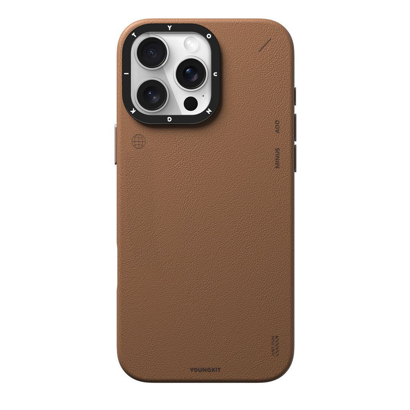 کاور یانگ کیت مدل Simple Matte Leather Case مناسب برای گوشی موبایل اپل iphone 16pro
