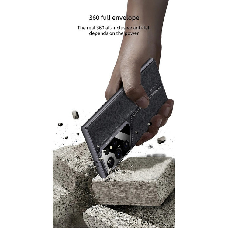 کاور مدل LeatherDesign مناسب برای گوشی موبایل سامسونگ Galaxy S24 Ultra
