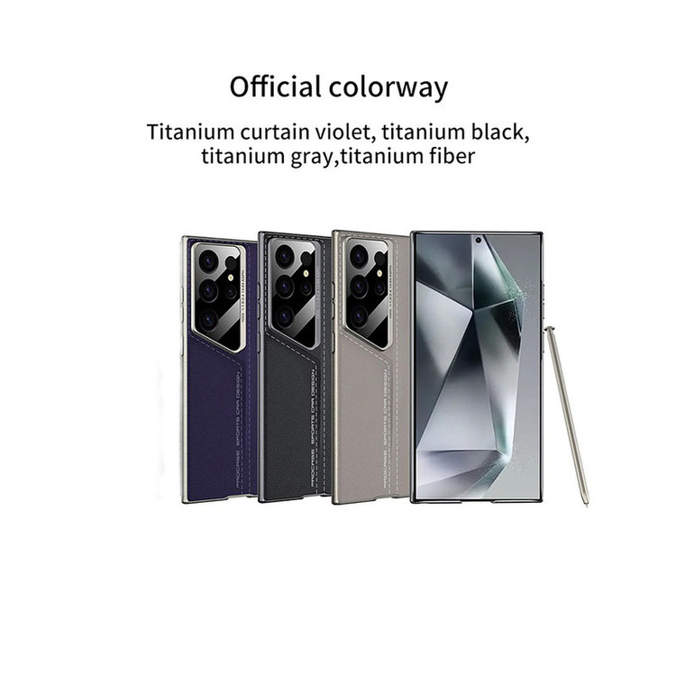 کاور مدل LeatherDesign مناسب برای گوشی موبایل سامسونگ Galaxy S24 Ultra