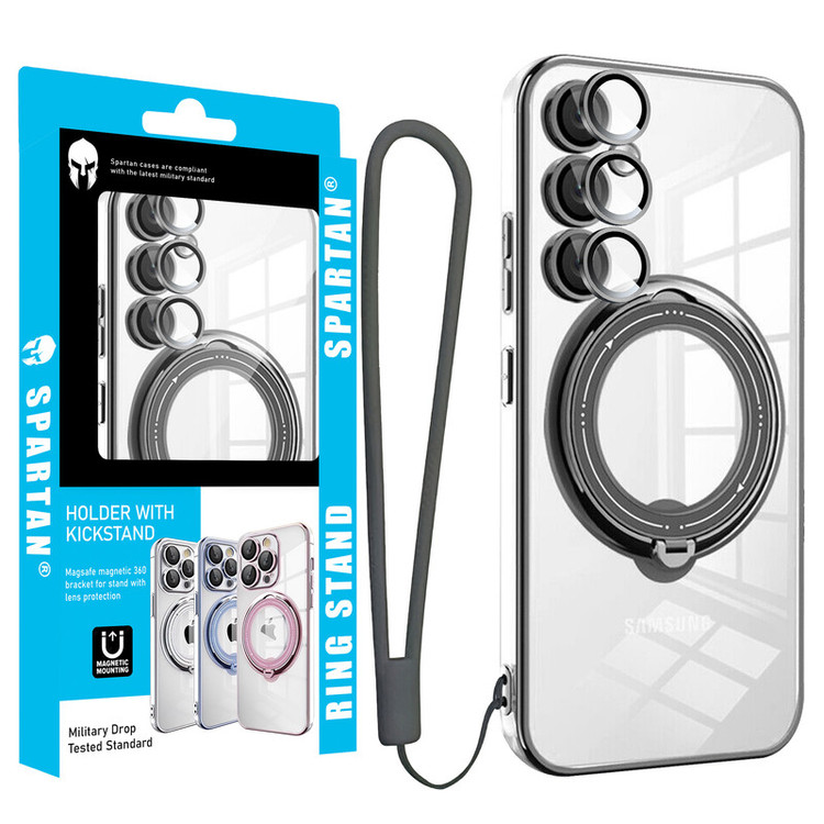 کاور اسپارتان مدل Ring Stand Strap مناسب برای گوشی موبایل سامسونگ Galaxy A25 به همراه بند
