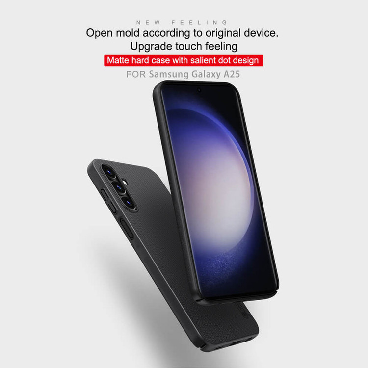 کاور نیلکین مدل Super Frosted Shield مناسب برای گوشی موبایل سامسونگ Galaxy A25 5G