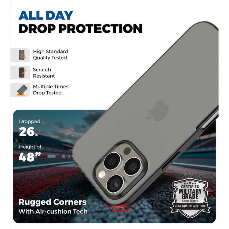 کاور سامورایی مدل Specter مناسب برای گوشی موبایل اپل iPhone 16 Pro Max
