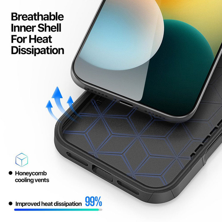 کاور دوکس دوکیس مدل SHLD مناسب برای گوشی موبایل اپل iPhone 17 Pro Max