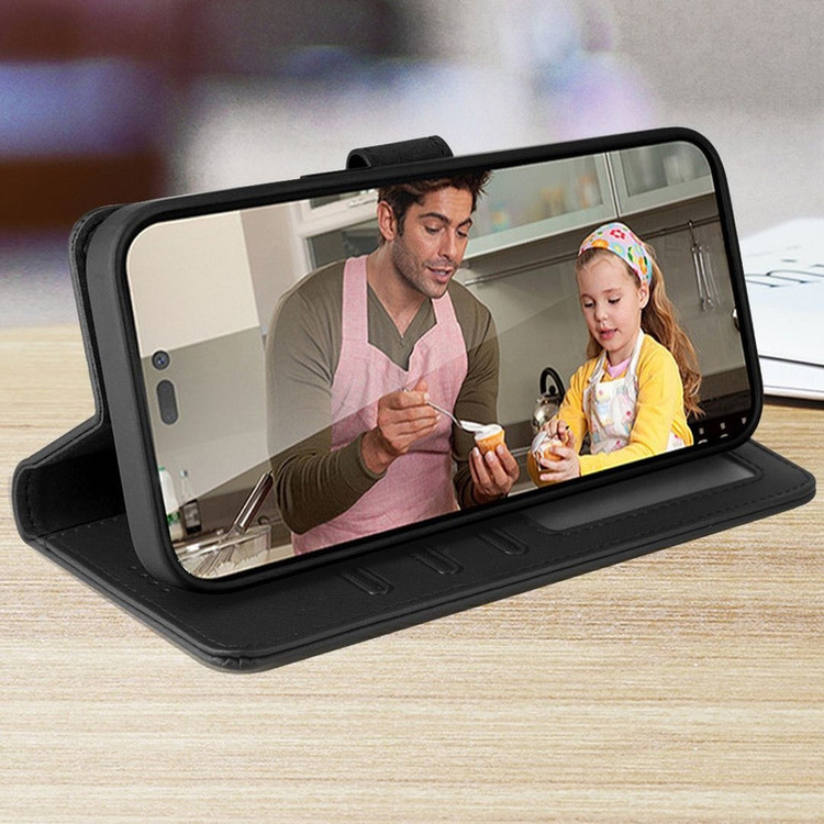 کیف کلاسوری اچ دی دی طرح چرمی مگ سیف مدل LUXURY مناسب برای گوشی موبایل اپل IPHONE 13 pro