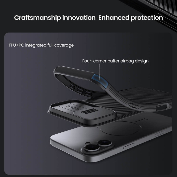 کاور نیلکین مدل CamShield Pro Magnetic مناسب برای گوشی موبایل اپل IPhone 16