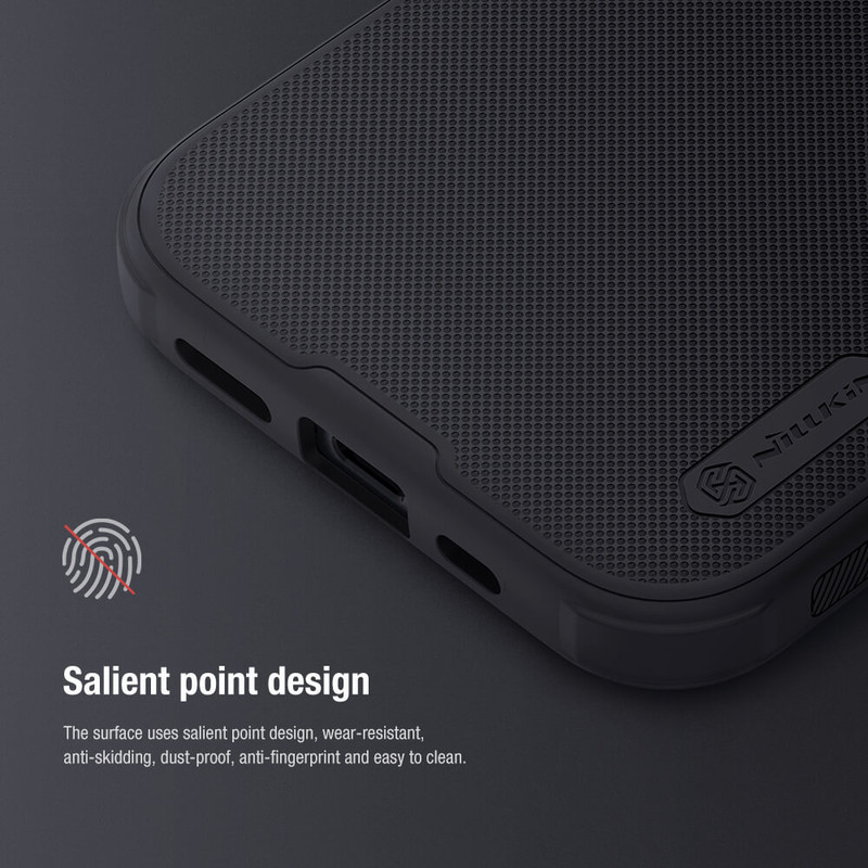 کاور نیلکین مدل Super Frosted Shield Pro مناسب برای گوشی موبایل اپل iPhone 15 Pro Max