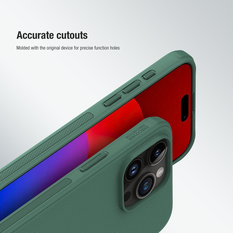 کاور نیلکین مدل Super Frosted Shield Pro مناسب برای گوشی موبایل اپل iPhone 15 Pro Max