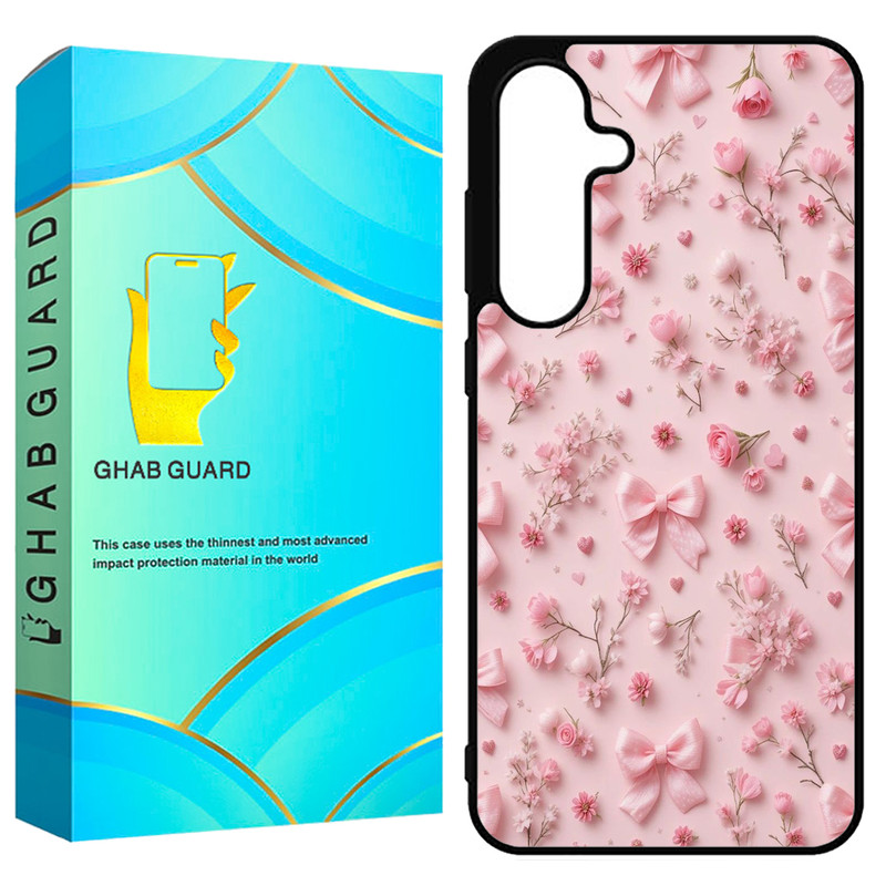 کاور قاب گارد طرح گل و پاپیون مدل GS25FE مناسب برای گوشی موبایل سامسونگ Galaxy S25 FE