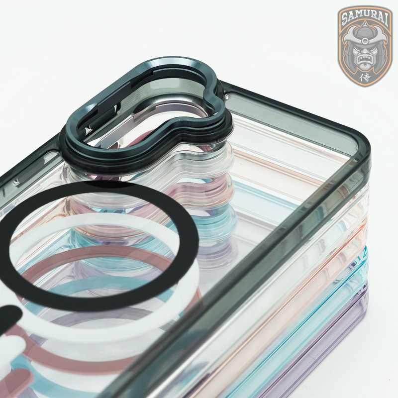 کاور سامورایی مدل Crystal Stand مناسب برای گوشی موبایل سامسونگ Galaxy A57 5G