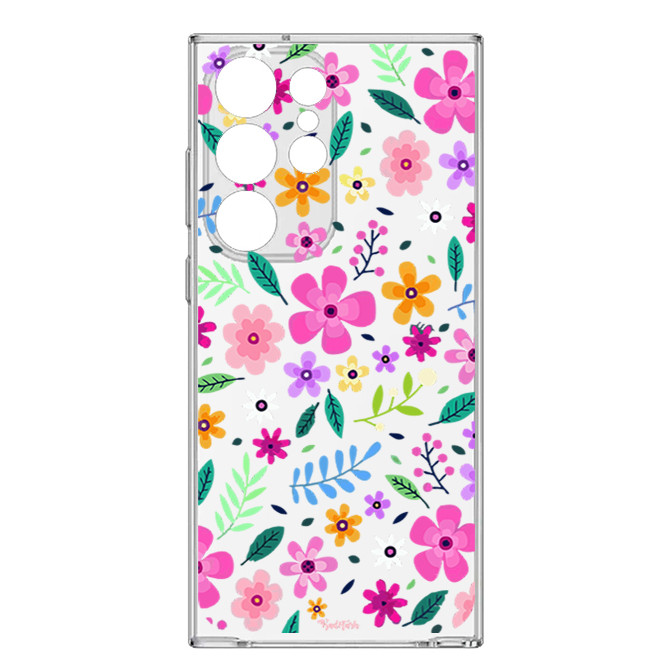 کاور طرح گل مناسب برای گوشی موبایل سامسونگ Galaxy S26 Ultra