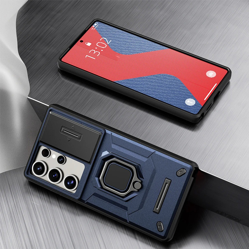 کاور سامورایی مدل Shockproof مناسب برای گوشی موبایل سامسونگ Galaxy S25 Ultra
