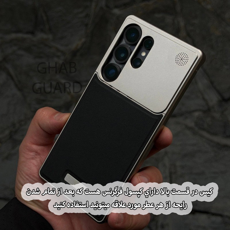 کاور قاب گارد مدل ALMNG مناسب برای گوشی موبایل اپل iPhone 16 Pro