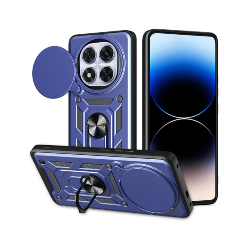 کاور اسپارتان مدل Defender Armor مناسب برای گوشی موبایل شیائومی Redmi Note 14 Pro 4G به همراه بندآویز و پاپ سوکت