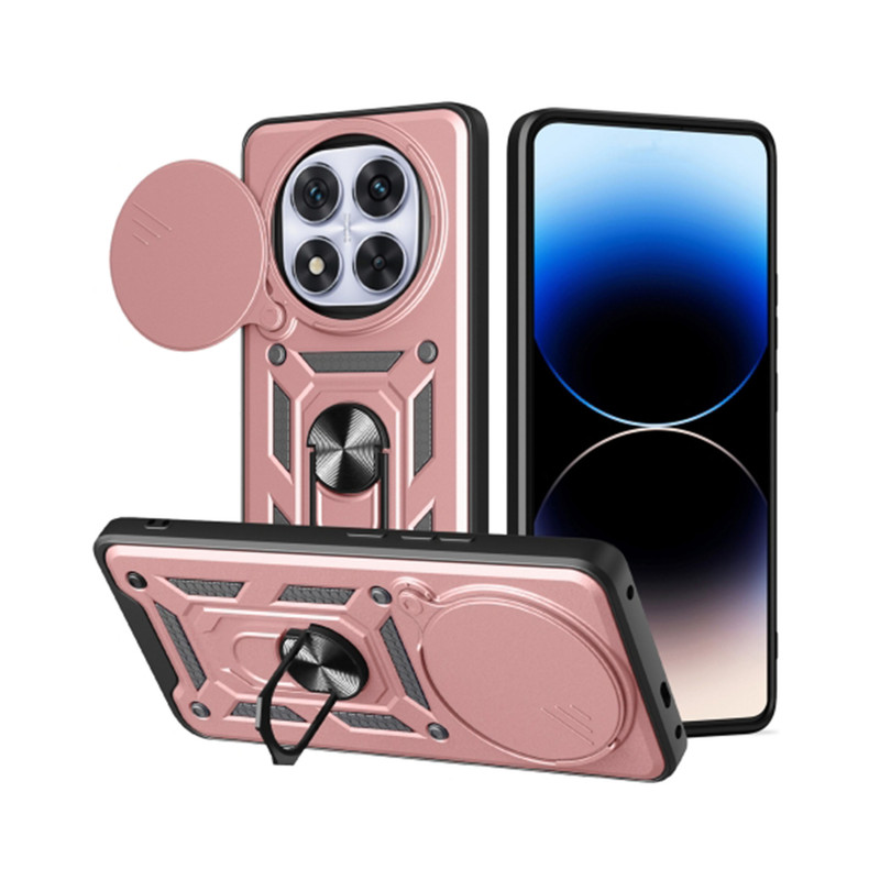کاور اسپارتان مدل Defender Armor مناسب برای گوشی موبایل شیائومی Redmi Note 14 Pro 4G به همراه بندآویز و پاپ سوکت