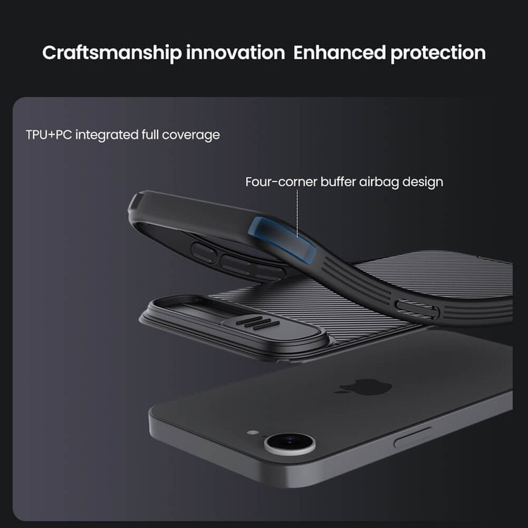 کاور نیلکین مدل CamShield Pro مناسب برای گوشی موبایل اپل iPhone 16e