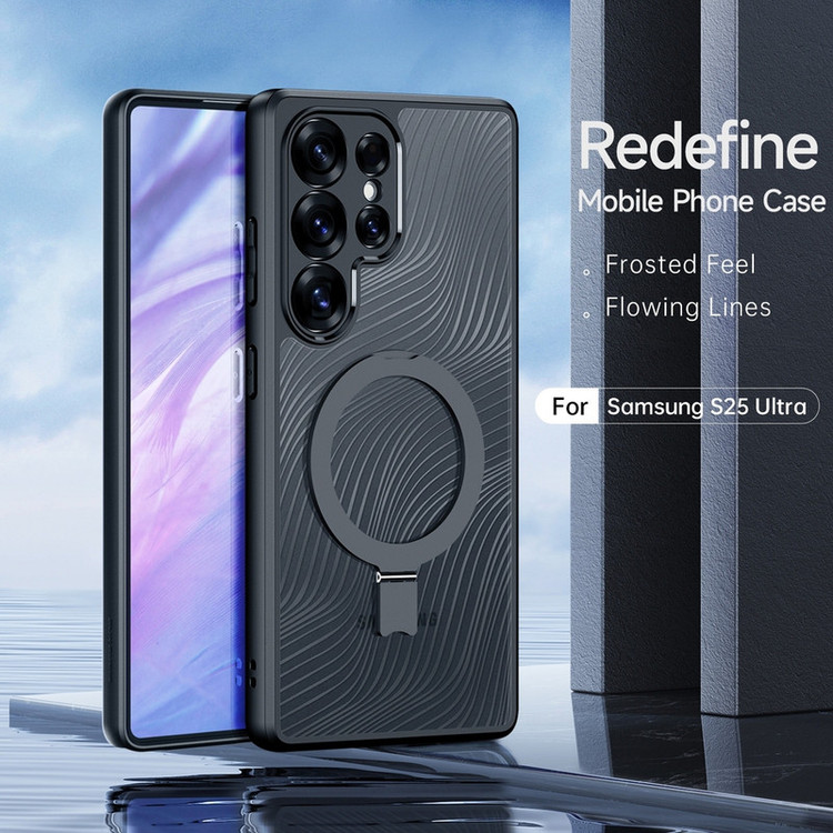 کاور بادیگارد مدل Wave Stand 2 مناسب برای گوشی موبایل سامسونگ Galaxy S25 Ultra