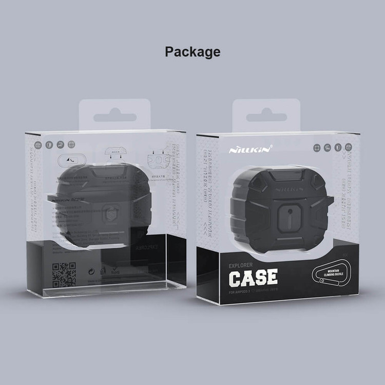 کاور نیلکین مدل Explorer Protective case مناسب برای کیس اپل ایرپاد 3