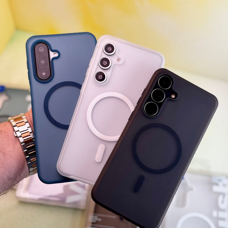 کاور واوی مدل Silicone MagSafe مناسب برای گوشی موبایل سامسونگ Galaxy S25 fe