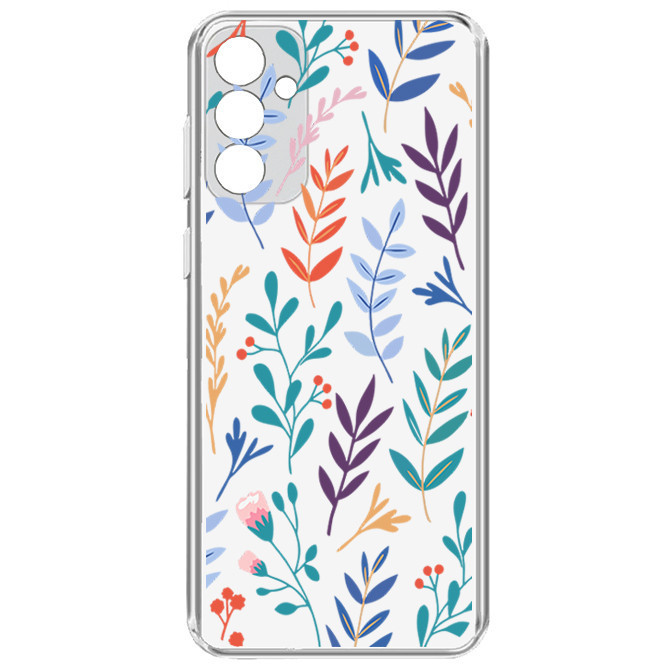 کاور طرح Tiny Leaves مناسب برای گوشی موبایل سامسونگ Galaxy A35