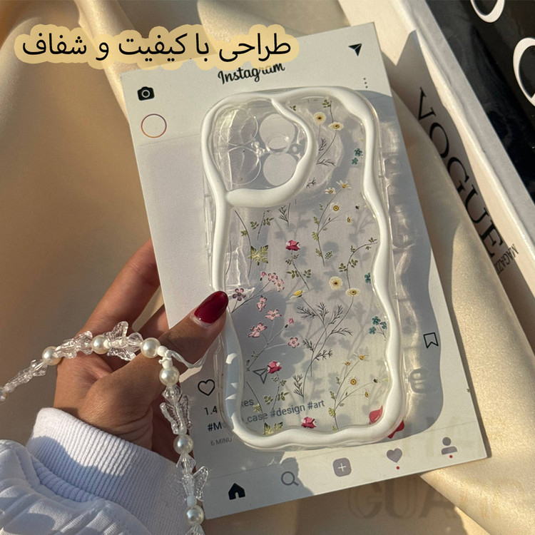کاور قاب گارد مدل KAVG مناسب برای گوشی موبایل اپل iPhone 16 Pro Max به همراه بند آویز