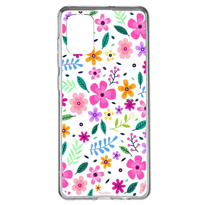 کاور طرح گل مناسب برای گوشی موبایل سامسونگ Galaxy A51