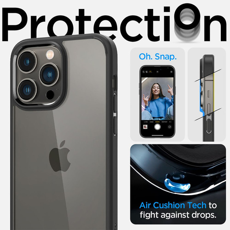 کاور اسپیگن مدل Ultra Hybrid مناسب برای گوشی موبایل اپل iPhone 14 Pro