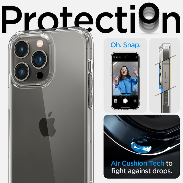 کاور اسپیگن مدل Ultra Hybrid مناسب برای گوشی موبایل اپل iPhone 14 Pro