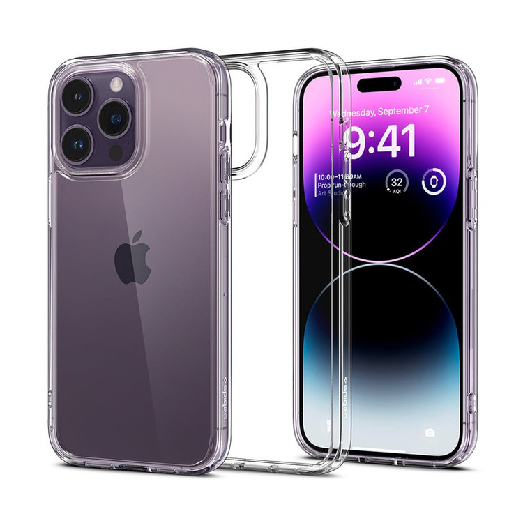 کاور اسپیگن مدل Ultra Hybrid مناسب برای گوشی موبایل اپل iPhone 14 Pro