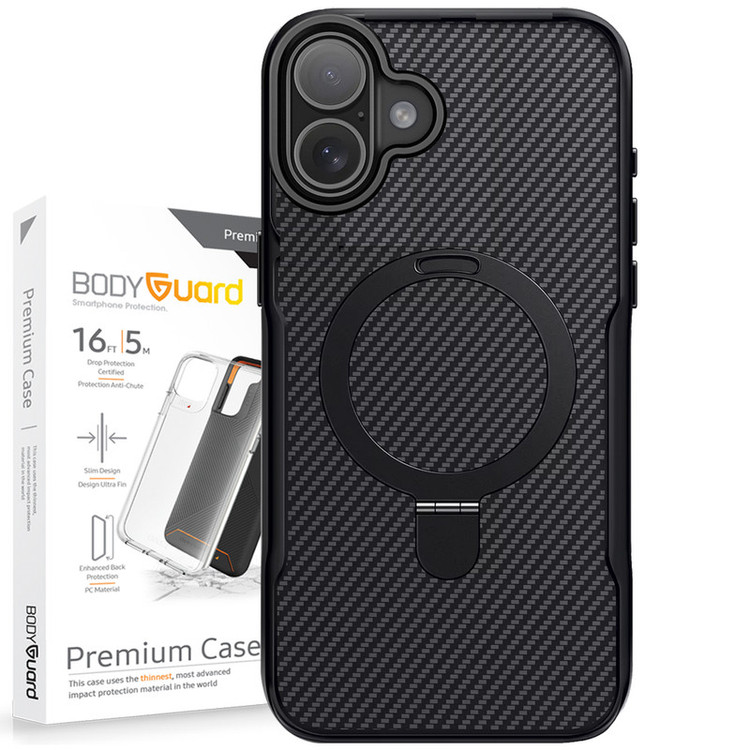 کاور بادیگارد مدل Carbon Stand مناسب برای گوشی موبایل اپل iPhone 17