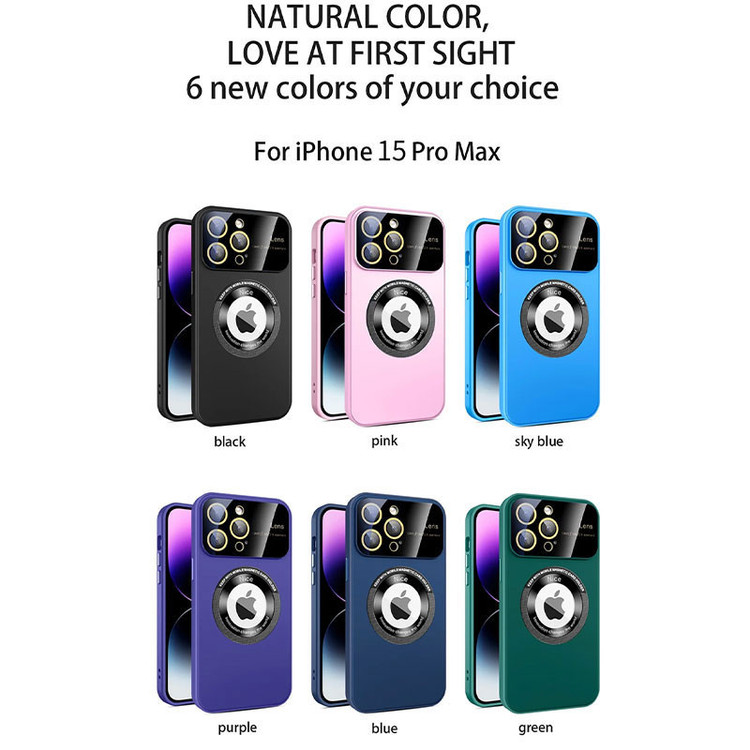 کاور مسیر مدل LXRY Magnetic مناسب برای گوشی موبایل اپل iPhone 13 PRO Max به همراه محافظ صفحه نمایش