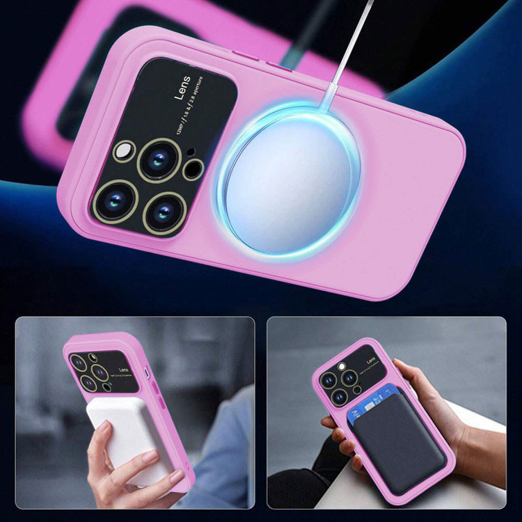 کاور مسیر مدل LXRY Magnetic مناسب برای گوشی موبایل اپل iPhone 13 PRO Max به همراه محافظ صفحه نمایش