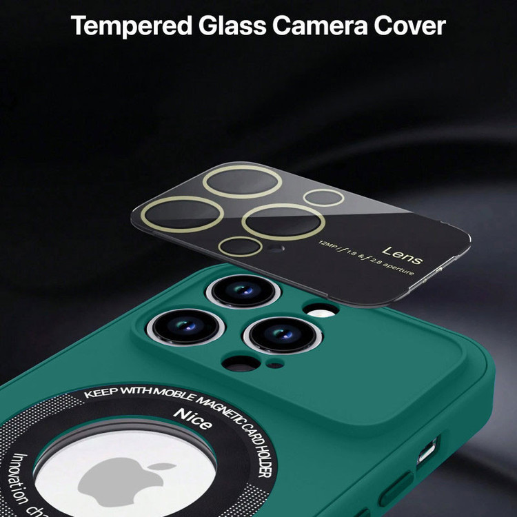 کاور مسیر مدل LXRY Magnetic مناسب برای گوشی موبایل اپل iPhone 13 PRO Max به همراه محافظ صفحه نمایش