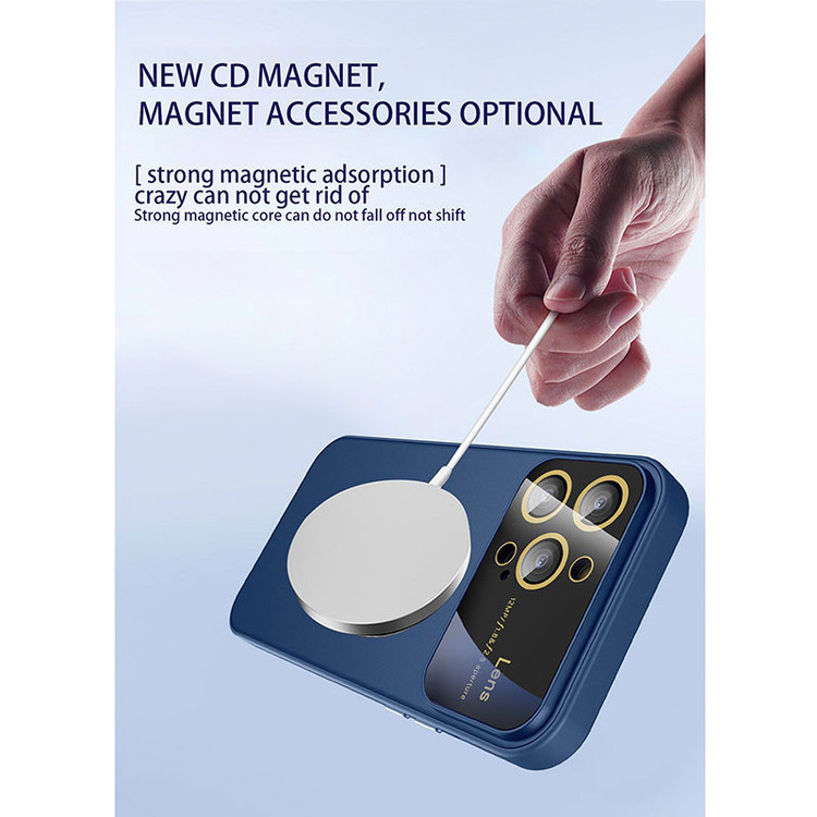 کاور مسیر مدل LXRY Magnetic مناسب برای گوشی موبایل اپل iPhone 13 PRO Max به همراه محافظ صفحه نمایش