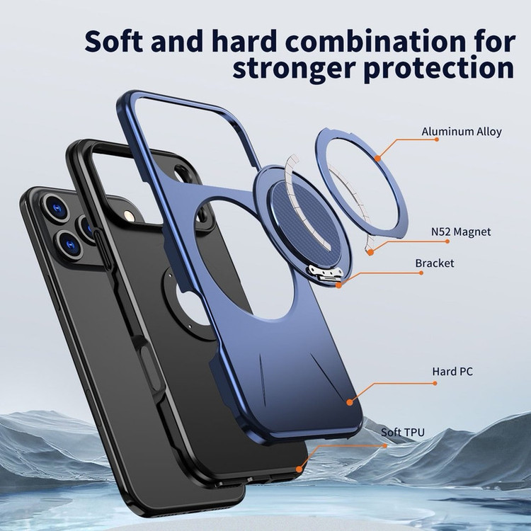 کاور بادیگارد مدل RingStand مناسب برای گوشی موبایل اپل iPhone 17 Pro Max