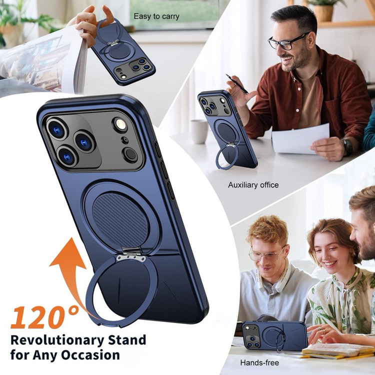 کاور بادیگارد مدل RingStand مناسب برای گوشی موبایل اپل iPhone 17 Pro Max