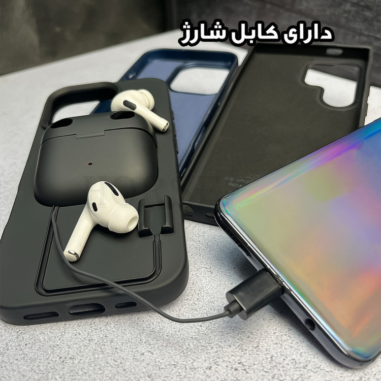 کاور هورس مدل PODSOV مناسب برای گوشی موبایل اپل iPhone 16 به همراه ایرپاد