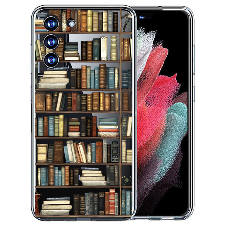 کاور طرح Library مناسب برای گوشی موبایل سامسونگ Galaxy S21 Fe