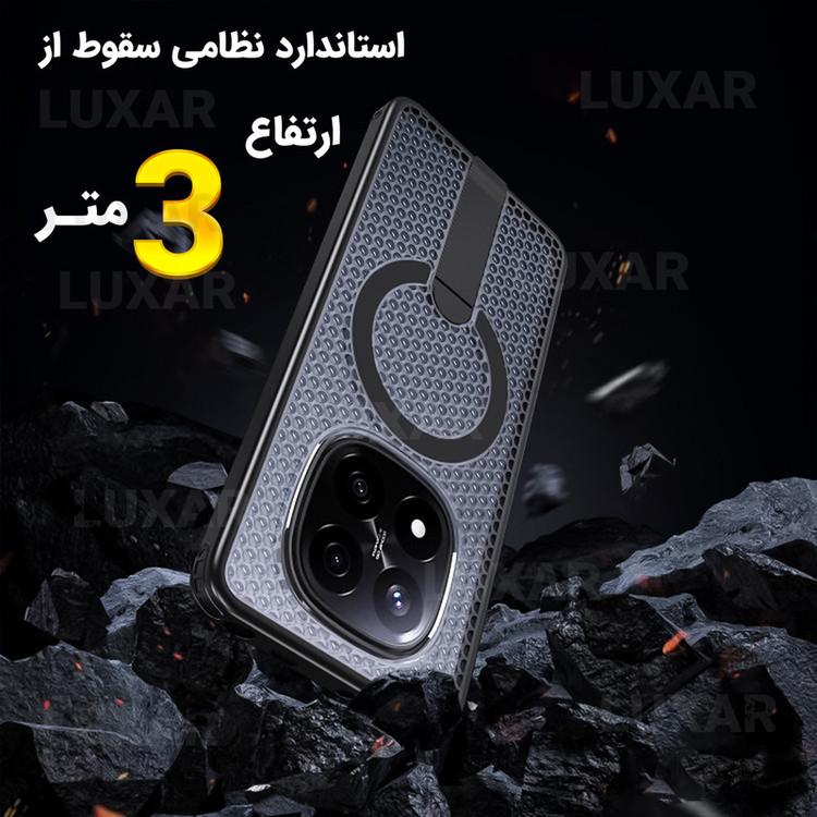 کاور لوکسار مدل note14Pro -AirMag مناسب برای گوشی موبایل شیائومی Note 14 Pro 5G / Note 14 Pro 4G