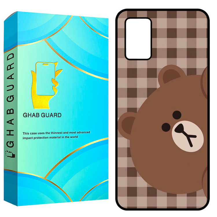 کاور قاب گارد طرح خرس مدل GCHPA03S مناسب برای گوشی موبایل سامسونگ Galaxy A02s / M02s / A03s / F02s