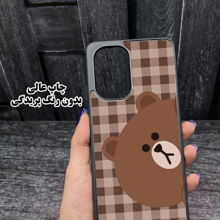 کاور قاب گارد طرح خرس مدل GCHPA03S مناسب برای گوشی موبایل سامسونگ Galaxy A02s / M02s / A03s / F02s