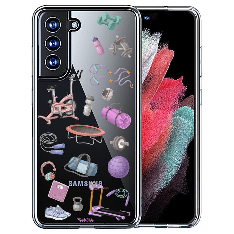 کاور طرح Fitness مناسب برای گوشی موبایل سامسونگ Galaxy S21 Fe