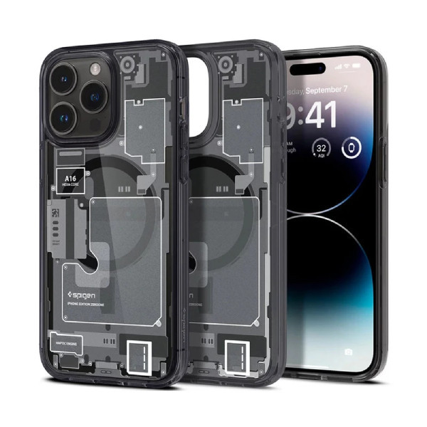 کاور اسپیگن مدل METAL مناسب برای گوشی موبایل اپل iPhone 16 Pro