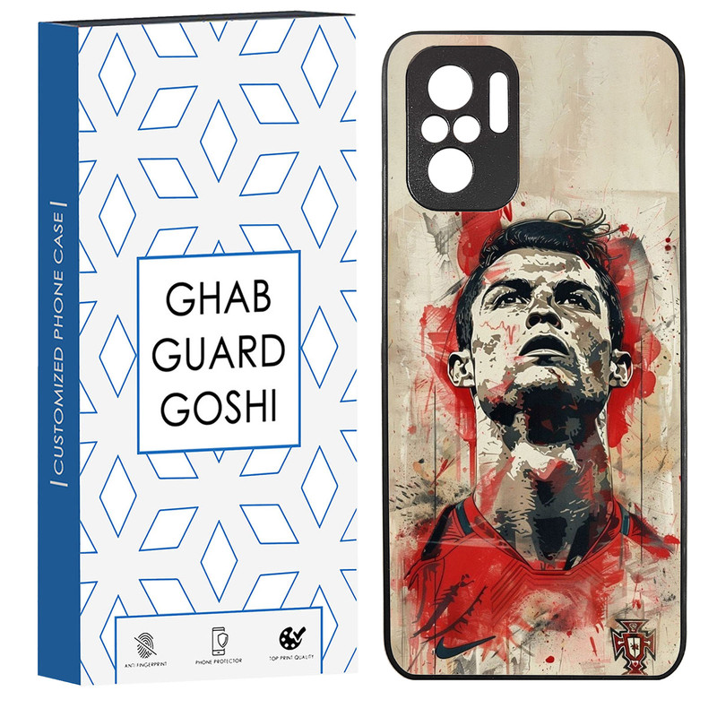 کاور قاب گارد گوشی طرح رونالدو  کد TPU-166 مناسب برای گوشی موبایل شیائومی Redmi Note 10 4g / Redmi Note 10s / Poco m5s