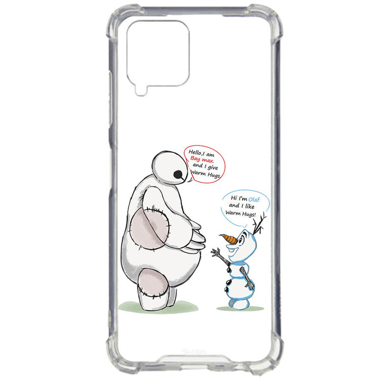 کاور مدل Olaf & Big Hero مناسب برای گوشی موبایل سامسونگ Galaxy M62